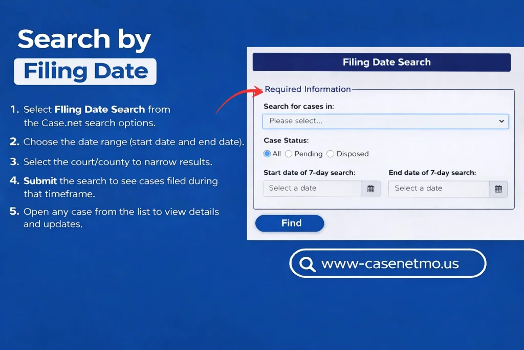 search by filing date